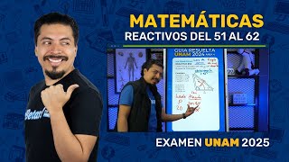 Examen Simulador UNAM Matemáticas  12 Reactivos que Elevarán tu Puntaje [upl. by Artina681]