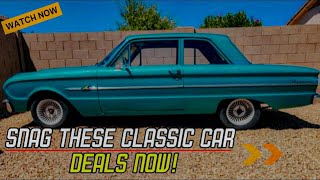 Top Affordable Classic Cars on Craigslist Right Now [upl. by Ajnin]