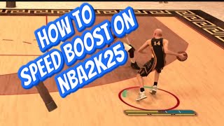 How to Speed Boost In 2k25 [upl. by Jaquith766]