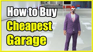 How to Buy Cheapest Garage in GTA 5 Online for More Vehicle Storage Space Fast Method [upl. by Dopp]