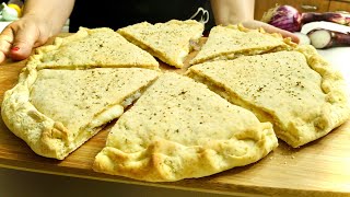 FOCACCIA ISTANTANEA ALLE CIPOLLE 🧅 velocissima facile economica 🧅 ONIONS FOCACCIA [upl. by Ahsyat302]