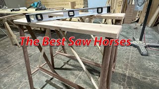 How To Build The Best Saw Horses [upl. by Asor424]