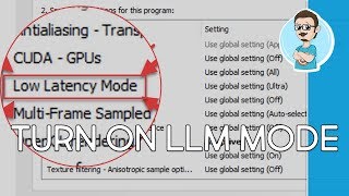 Setup Low Latency Mode On Your GPU [upl. by Bride]