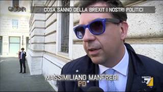 Cosa sanno della Brexit i nostri politici [upl. by Alexi]