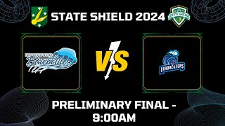 State Shield 2024  Preliminary Final Bluebottles v Victoria [upl. by Giwdul]