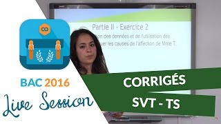 Bac 2016  corrigés de SVT  Terminales S [upl. by Neilla772]