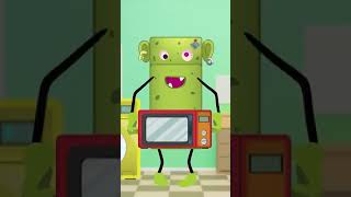 Nevera zombie y boom boom  D Billions Canciones Infantiles shorts db [upl. by Ynohtnanhoj]