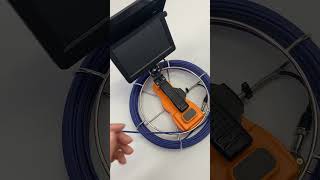 23mm pipeline inspection camera sewerdrain camera with recording function 30m cable [upl. by Crandall]