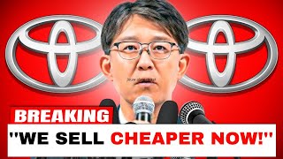 4 MINUTES AGO Toyota Ceo Announced BANKRUPTCY So Now Theyre Giving Cars Away For EXTREMELY CHEAP [upl. by Marler540]