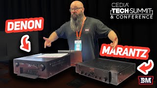 NEW Denon amp Marantz Cinema Series Receivers  Cedia 2023 Tech Summit [upl. by Feldstein]