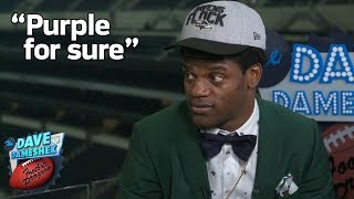 Lamar Jackson quotPurple for surequot  2018 NFL Draft [upl. by Cindie]