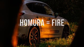 Mazda CX60  HOMURA means FIRE Canon EOS R6 mark II footage [upl. by Morville732]