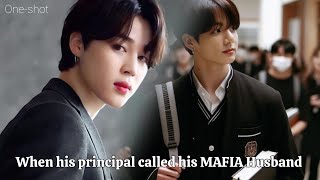 req When his principal calls his mafia husband  Jikook FF  Top Jimin  jikookff [upl. by Arracat]