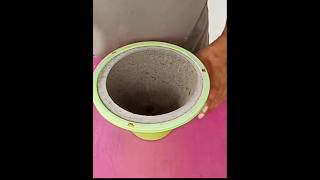 cement pot making  dkcrafting775 [upl. by Meghan914]