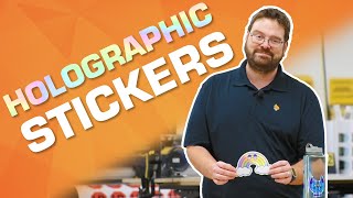 Holographic Stickers Overview with FireSprint [upl. by Ibbor]