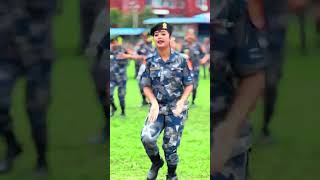 nepal police dashain song video by ushauppreti  latest nepali dancing songs  new dashain song 2081 [upl. by Liris]