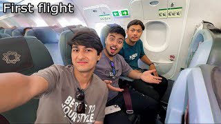 First flight of my friends crazy reaction 😍 [upl. by Anaihr]