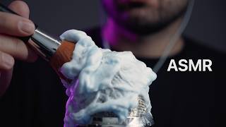 ASMR Shaving Cream on Mic  Tingly Sounds for Deep Relaxation amp Sleep [upl. by Vevine]