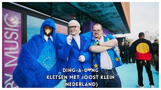 Kletsen met Joost Klein Nederland  op de Turquoise Carpet  Eurovision 2024 [upl. by Leod]