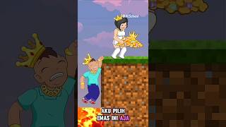 Istri Durhaka yang lebih memilih harta 💰💍💎shorts roblox minecraft [upl. by Sellma258]