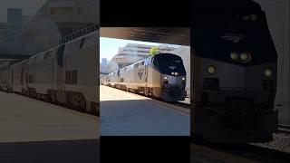 Amtrak California Zephyr Train 6 at Reno Station [upl. by Tod]