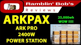 Arkpax Ark Pro 2500w  The IP67 Waterproof Power Station For New Horizons FIRST LOOK [upl. by Ahso]