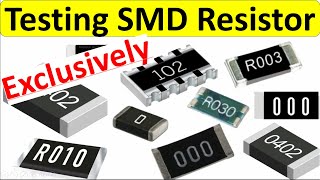 Testing SMD Resistors with multimeter Like experts  resistors codes and symbols  electronic repair [upl. by Trawets155]