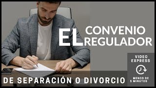 EL CONVENIO REGULADOR  Separación  Divorcio  Mutuo acuerdo [upl. by Irama602]