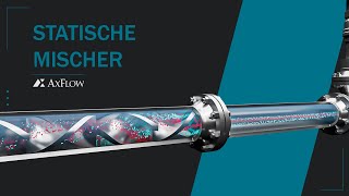 Mischtechnik Statische Mischer Animation [upl. by Anderea]