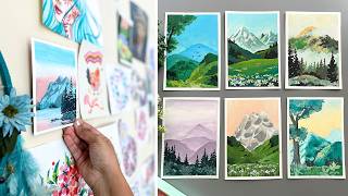 Master Gouache Landscape  Class Trailer [upl. by Lolita]