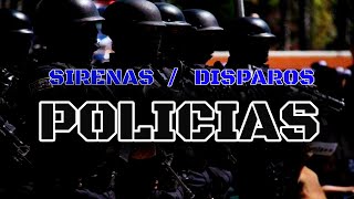 Sirenas de policia  sonido de patrullas  police siren sound effect [upl. by Segalman]