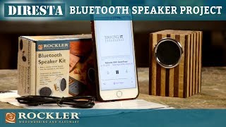 DiResta  Bluetooth Speaker Box Project [upl. by Arreip63]