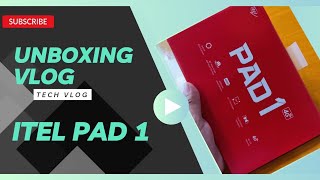 UNBOXING ITEL PAD 1 2GB64GB [upl. by Llydnek]