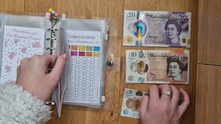 Savings Challenges UK Cash Envelope Stuffing £300  Low income budget for March  BudgetWithMads [upl. by Grannie]