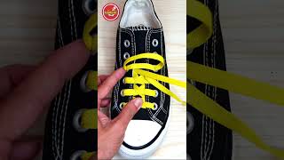 How To Tie Shoelaces Shoe Lacing Styles shoelace Shorts [upl. by Yoshiko]