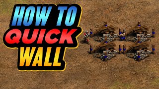 How To Quickwall Like TheViper  AoE2 [upl. by Sewell]