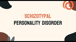 Schizotypal Personality Disorder [upl. by Lehrer829]