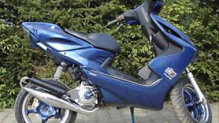 Yamaha Aerox  MBK Nitro Tuning [upl. by Etnovert]