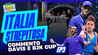 ITALIA CAMPIONE DEL MONDO 2024  Commento Coppa Davis 2024 e BJK Cup  Tennis Club EP3 [upl. by Isaiah]