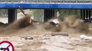 Hochwasserkatastrophe in Bad Landeck LądekZdrój Polen Landek [upl. by Sothena]