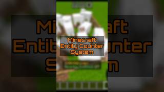 Minecraft Entity Counter Command block System [upl. by Loomis]