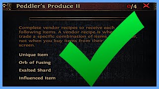 All eight vendor recipes required to complete the Peddlers Produce Vendor Recipe Challenges 324 [upl. by Renata]