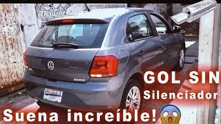 La forma más barata y confiable de hacer que tu auto suene deportivo Vw gol 2019 sin silenciador [upl. by Adnerb]