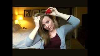 Hair Tutorial Thick Hair with Osis Dust It [upl. by Adialeda]