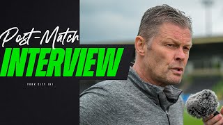 PostMatch Interview  Cotterill after important York win [upl. by Clifford]