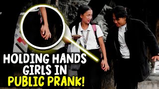 Holding Hands Prank Sa Mga Babae😍 SINO Ba Naman Di KIKILIGIN🤣 [upl. by Kant]