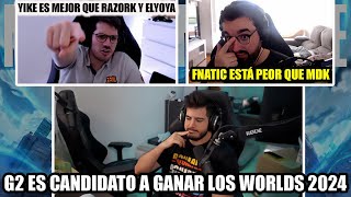 G2 LA ESPERANZA DE EUROPA FNATIC Y MADLIONS KOI DAN VERGÜENZA  DEBATE ELMILLOR ft CABRAMARAVILLA [upl. by Stephens]