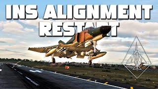 DCS F4E  INS Alignment RESTART [upl. by Handel]