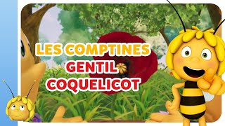 Maya lAbeille  Gentil Coquelicot  Chanson et comptine pour enfants [upl. by Asirem]