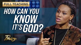 Priscilla Shirer How to Discern the Voice of God Full Teaching  Praise on TBN [upl. by Rawden]